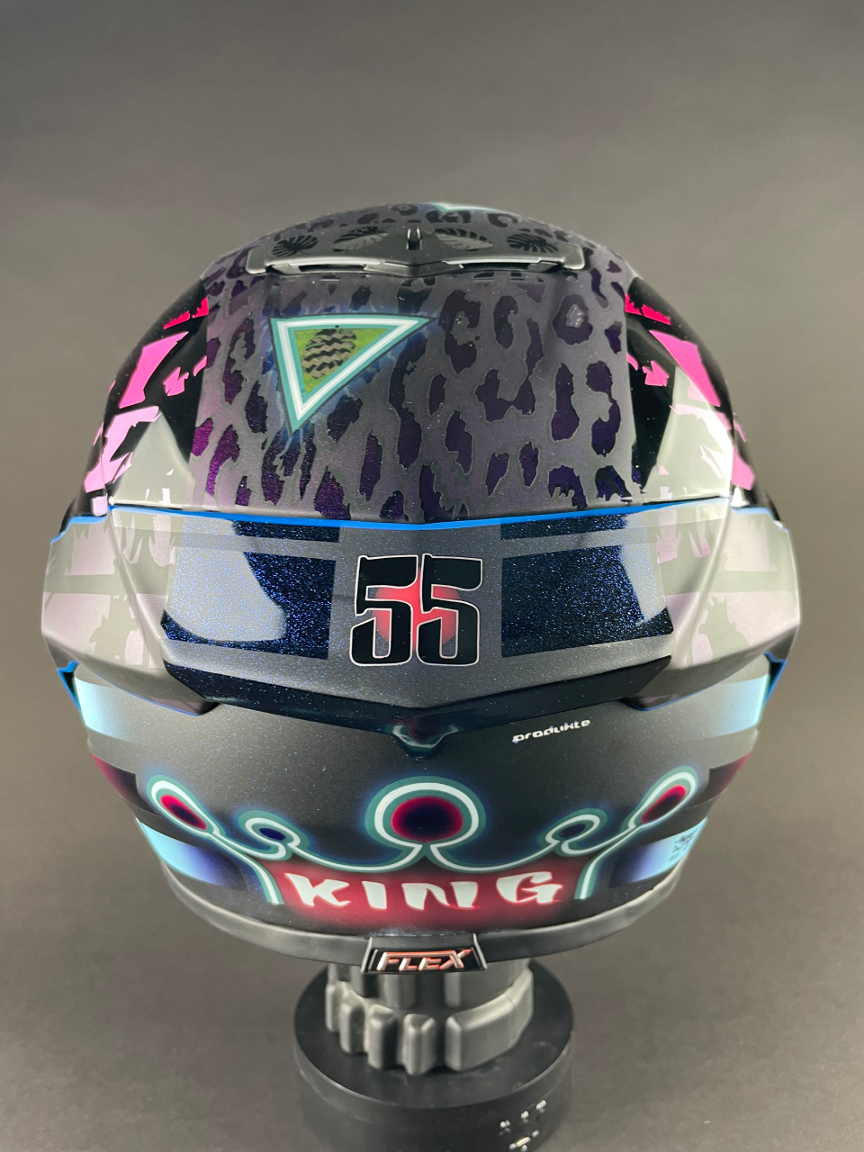 Cole King helmet