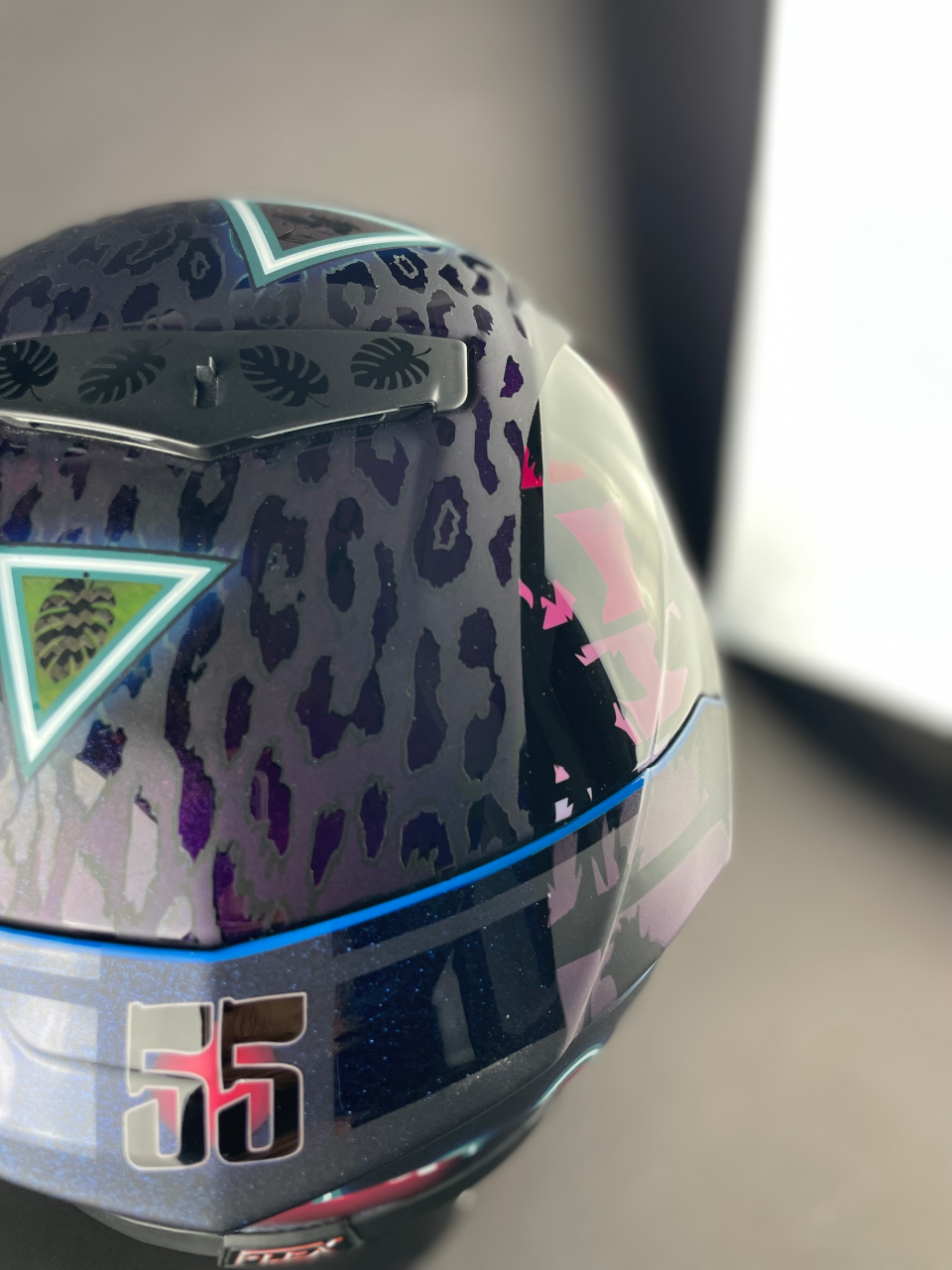 Cole King helmet
