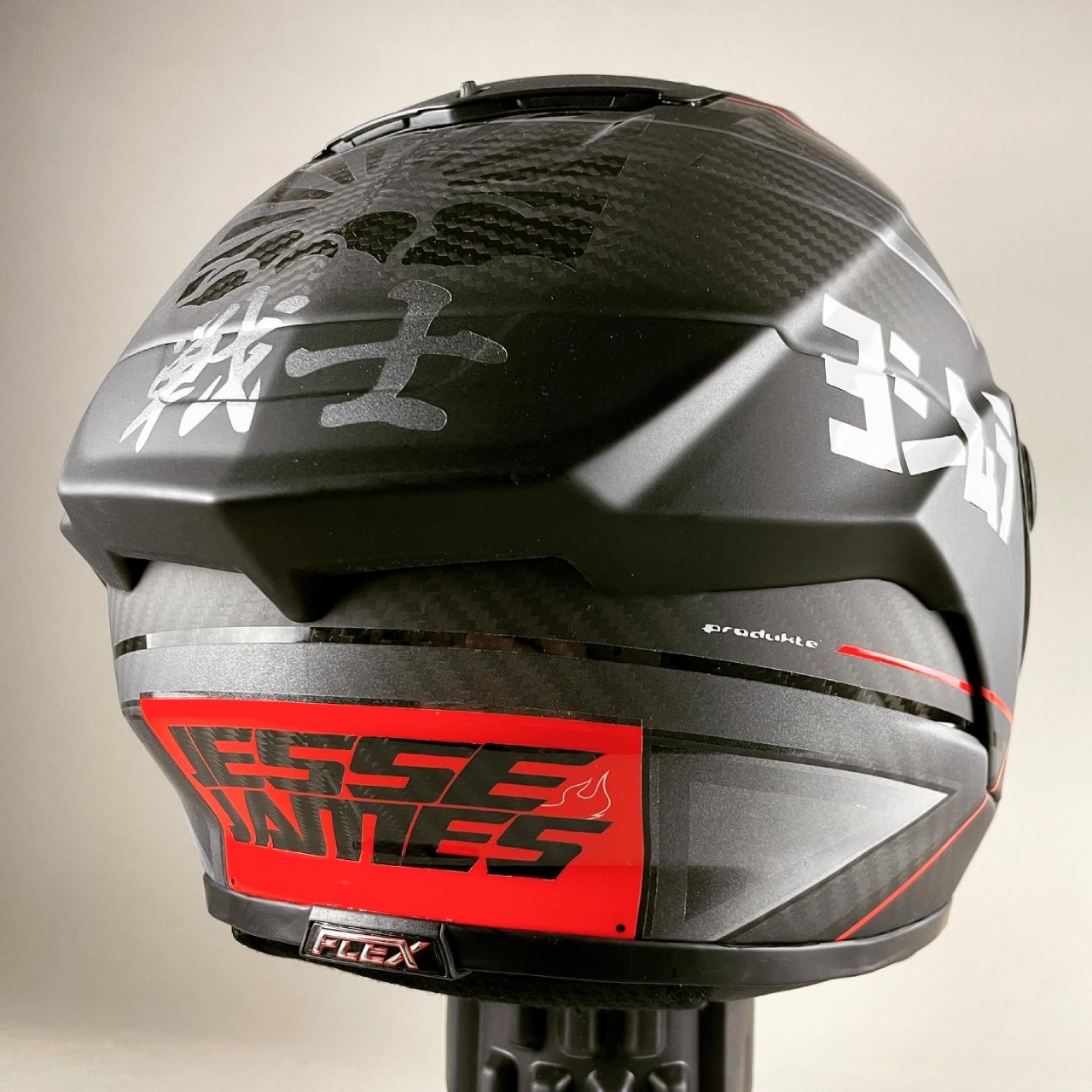 Jesse James Shedden helmet