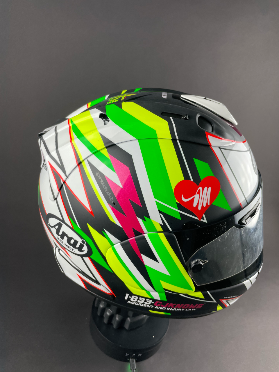 Kaleb DeKeyrel helmet