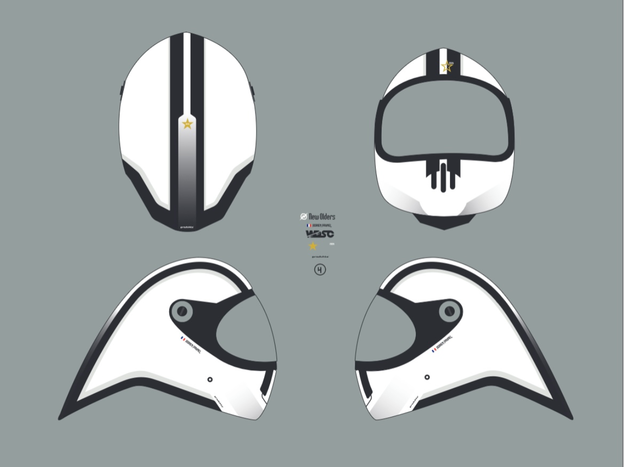 Adrian Paynel helmet