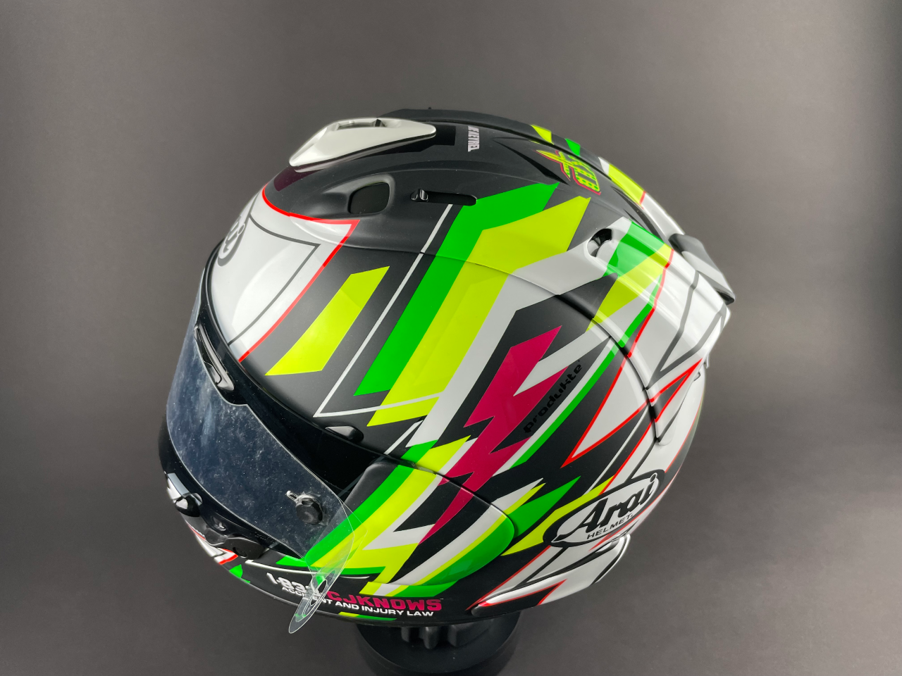Kaleb DeKeyrel helmet