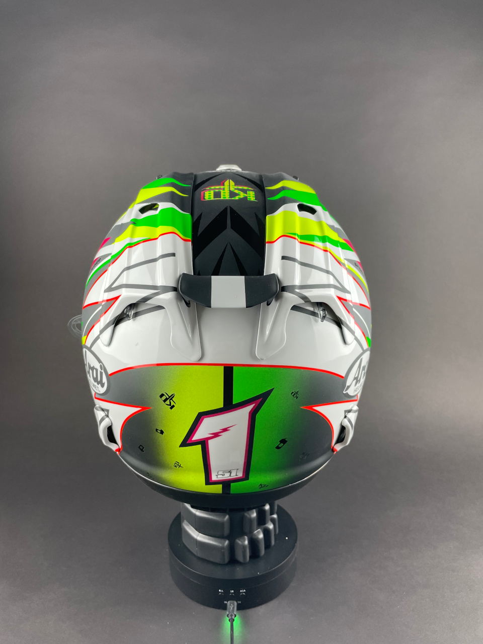 Kaleb DeKeyrel helmet