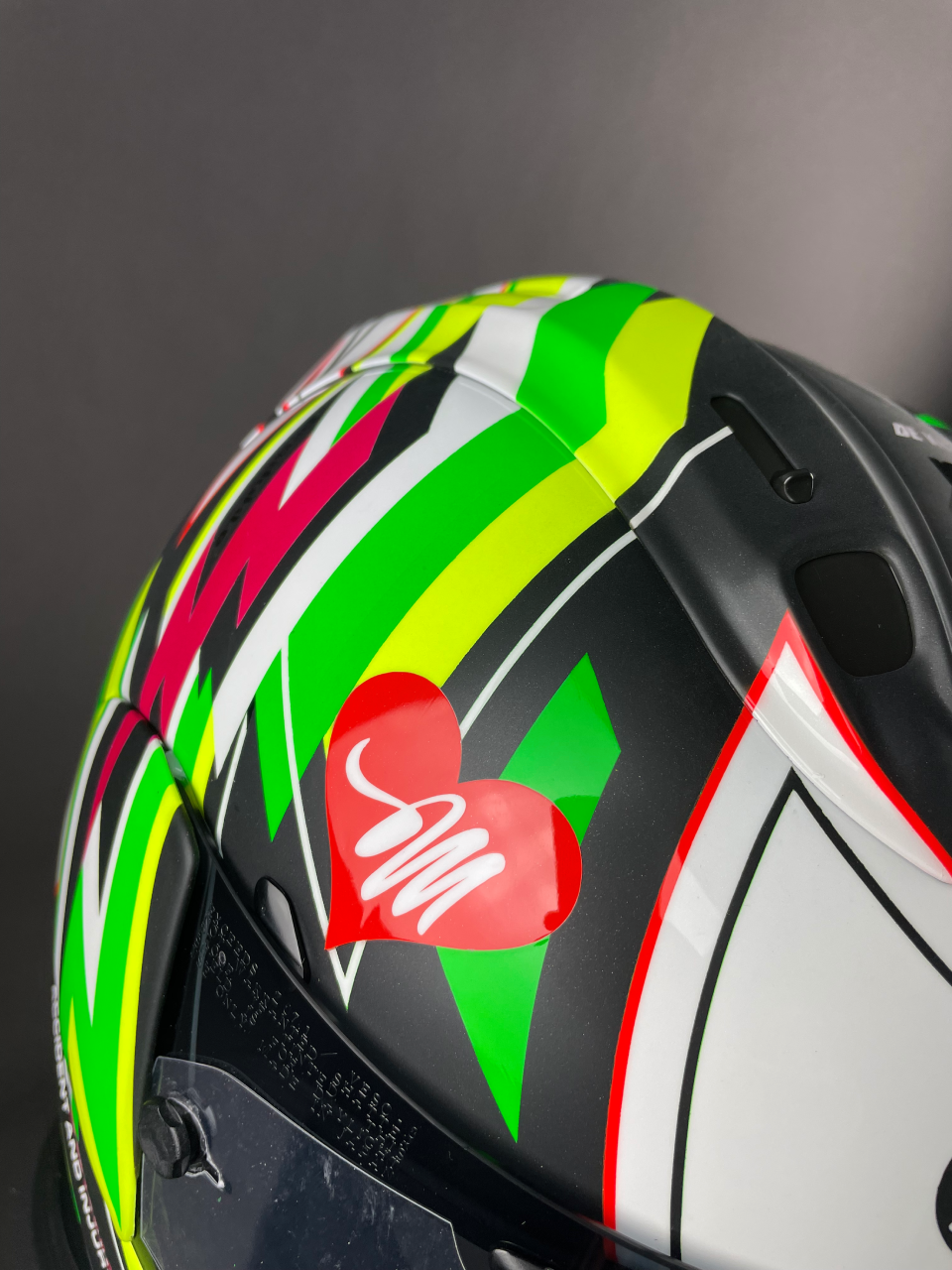 Kaleb DeKeyrel helmet