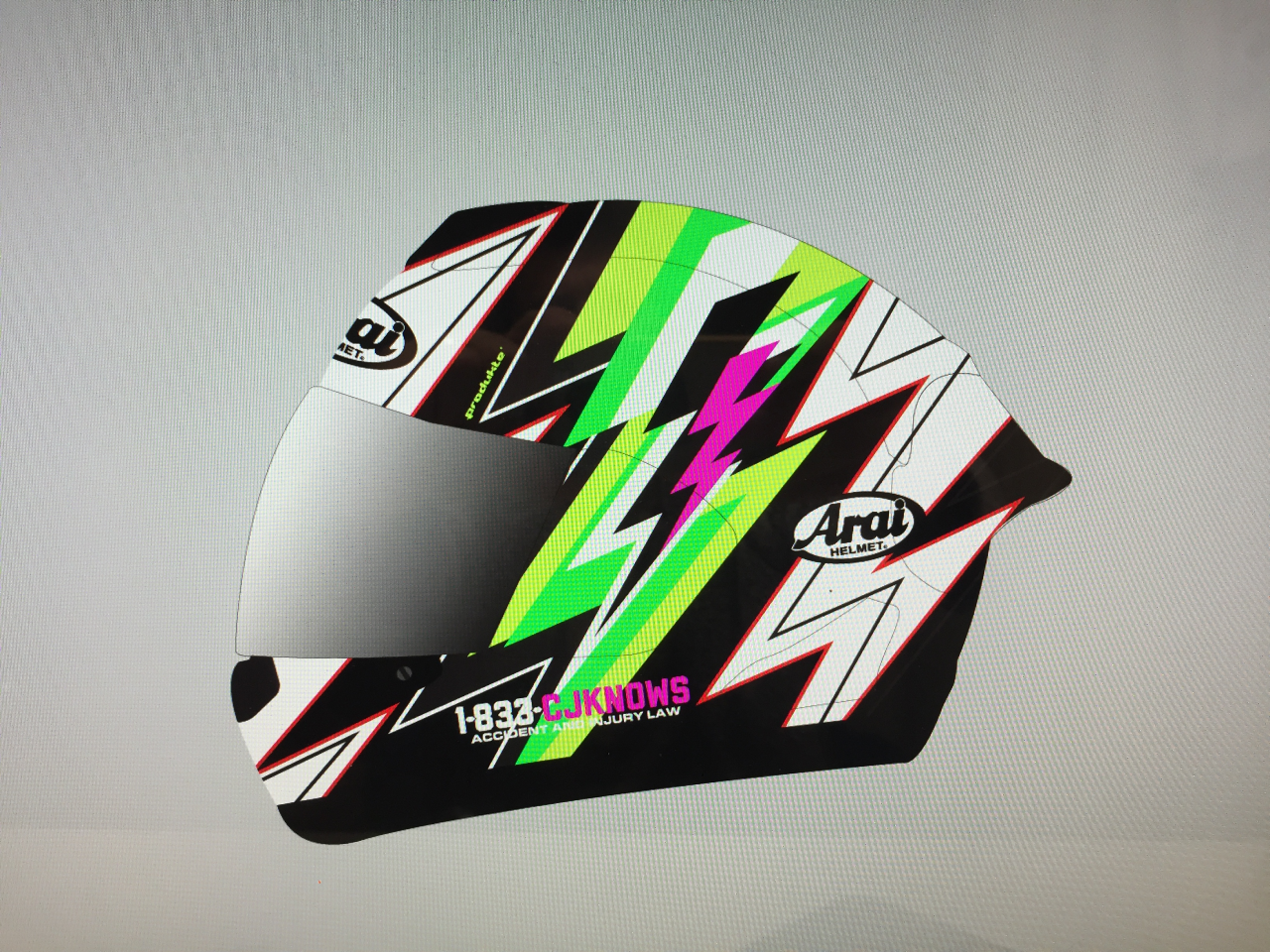 Kaleb DeKeyrel helmet