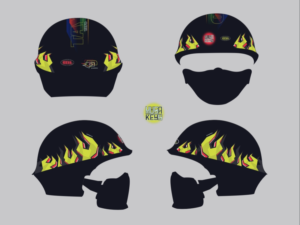 Musa Keys helmet