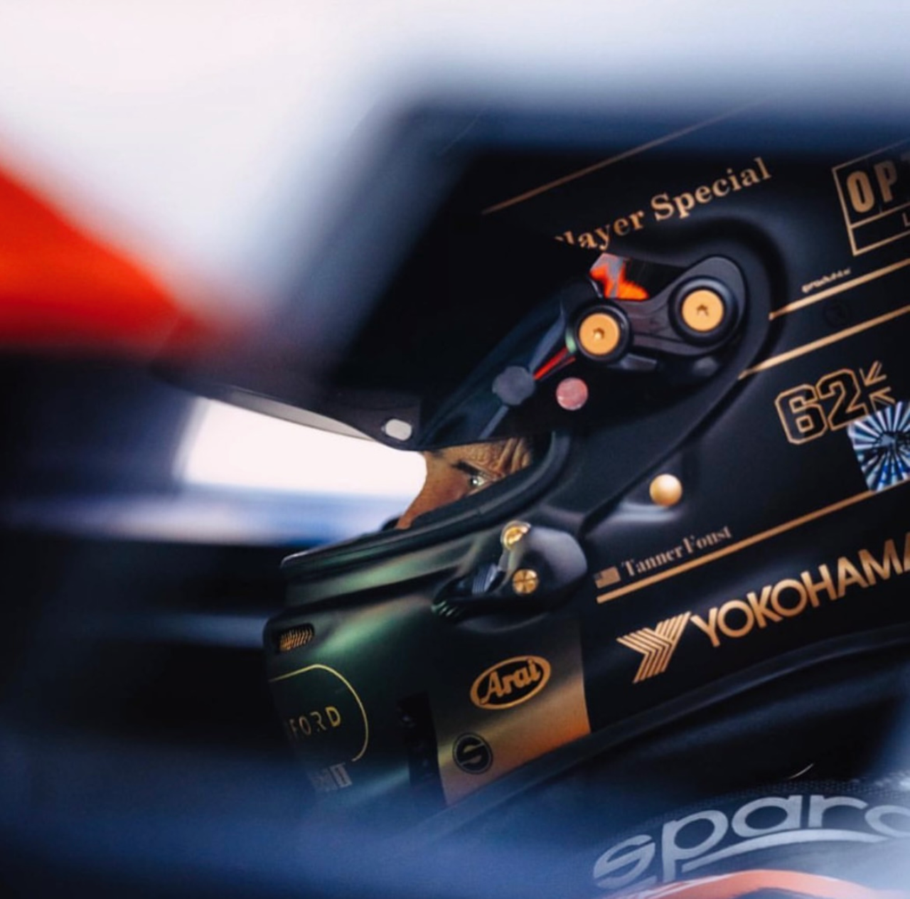 Tanner Foust helmet