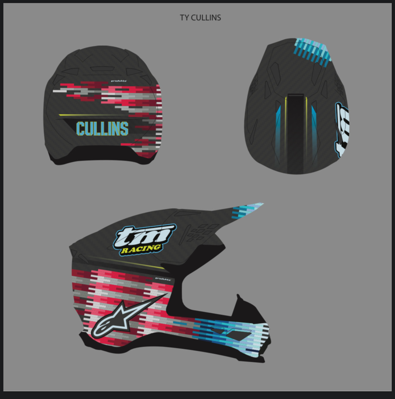 Ty Cullins helmet
